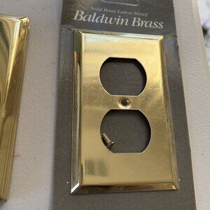 Baldwin SOLID BRASS Laiton Massif Outlet Covers (16)
